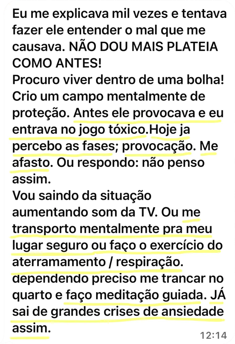 Depoimento de aluna do Programa I.M.U.N.E.